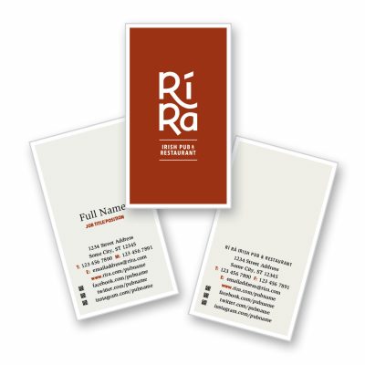 Rí Rá Business Card, Individuals and Pub Cards, product thumbnail