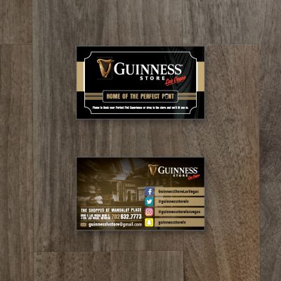 Rí Rá Guinness Business Cards, product thumbnail