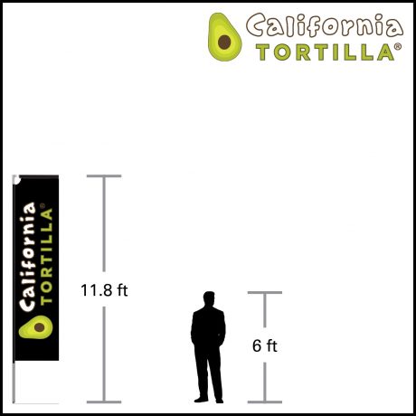 Thumb Template Feather Flags – Rectangle M