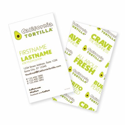 California Tortilla Business Cards
